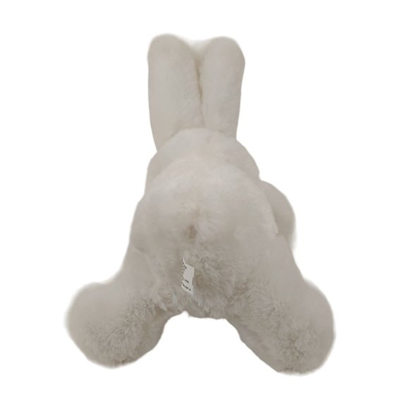 Topstar White Bunny Rabbit 15" Spring Stuffed Animal Plush Soft Pet Carrot - Picture 8 of 9